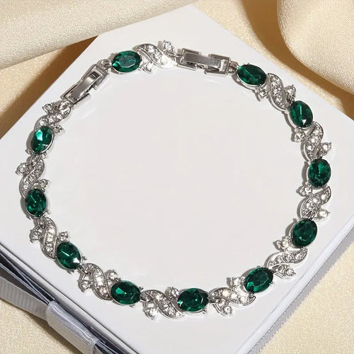 Marlies | Armband | Smaragd