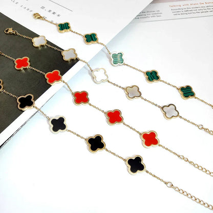 Armband Kleeblätter