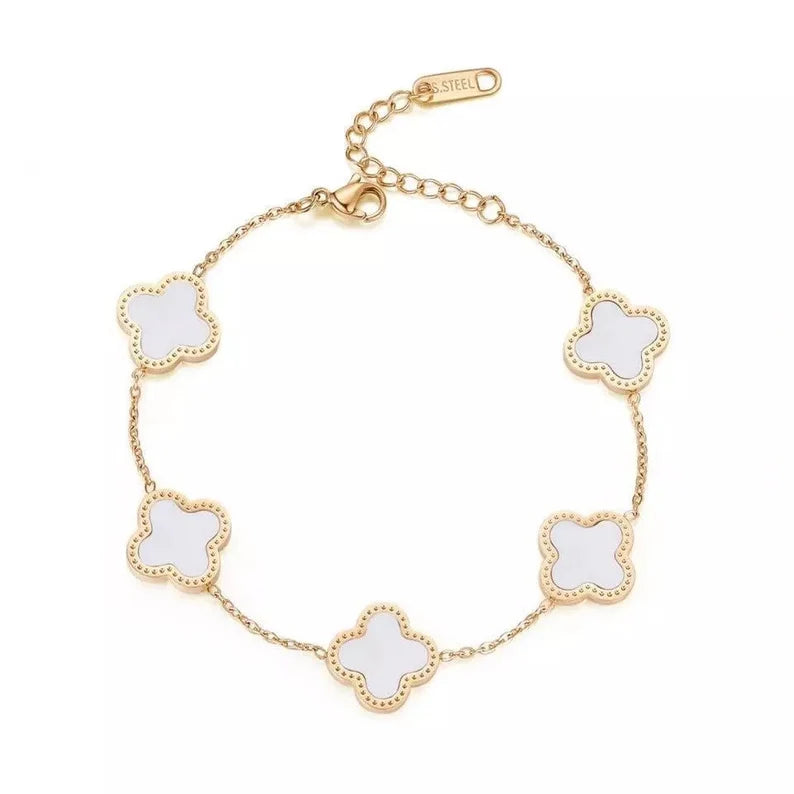 Armband Kleeblätter