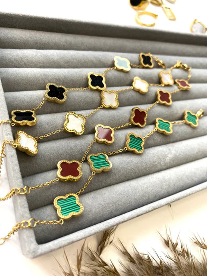 Armband Kleeblätter