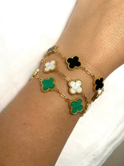 Armband Kleeblätter