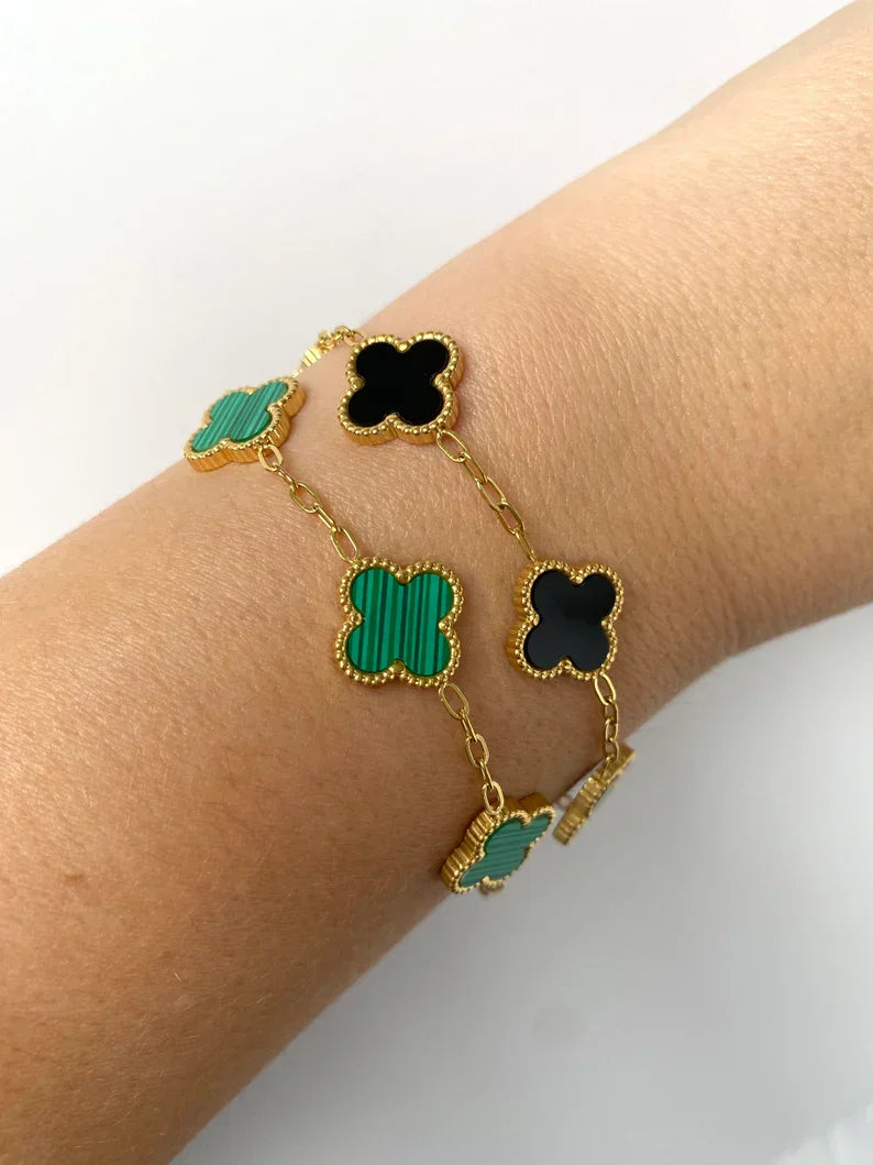 Armband Kleeblätter