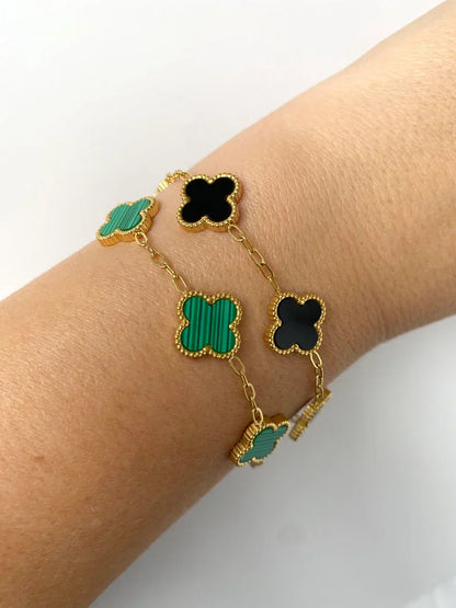 Armband Kleeblätter