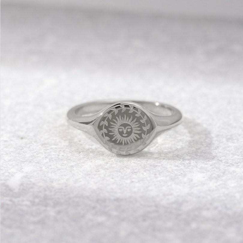 Ring aus Silber – zur Sommersonnenwende