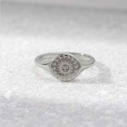 Ring aus Silber – zur Sommersonnenwende