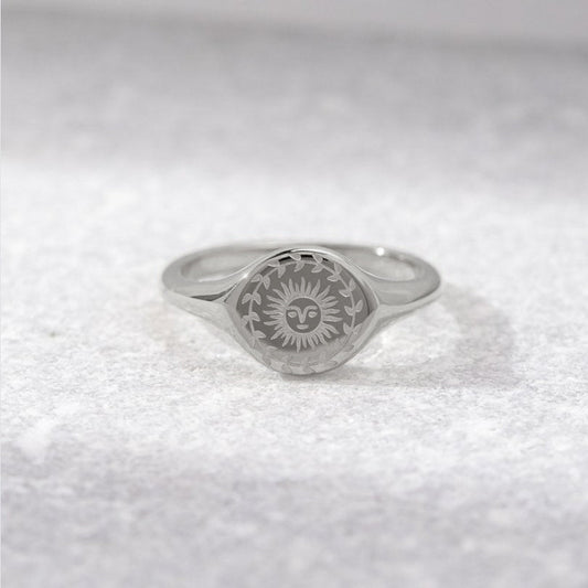 Ring aus Silber – zur Sommersonnenwende