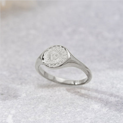 Ring aus Silber – zur Sommersonnenwende